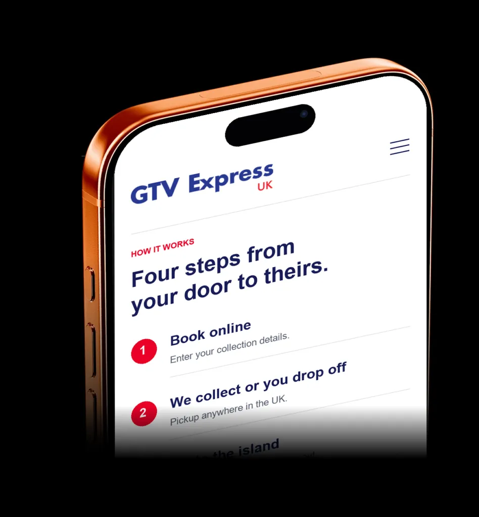 GTV Express UK on mobile